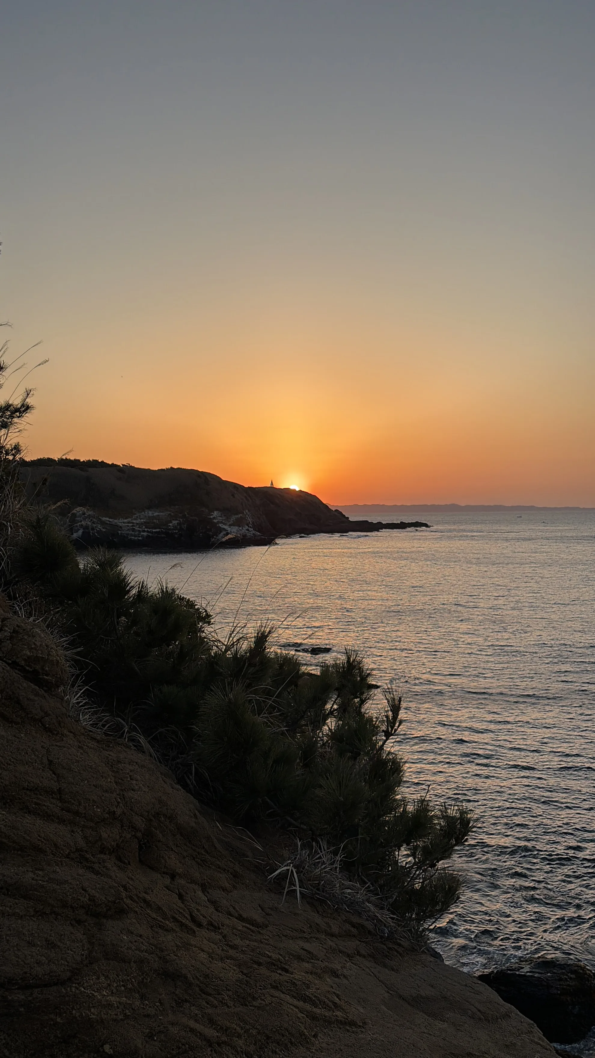 Sunrise photo from the overnight drive during the submission day